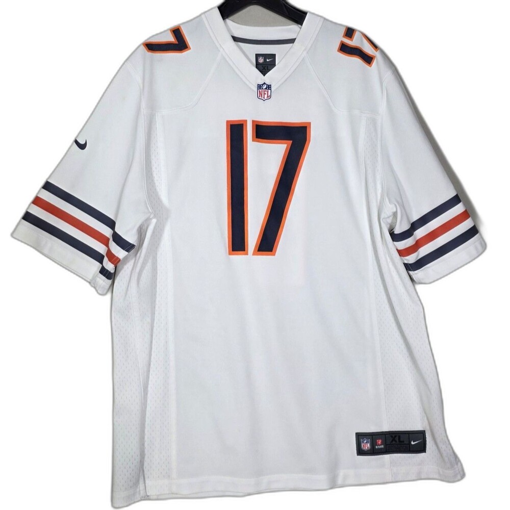 Nike Alshon Jeffery #17 Chicago Bears White NFL On Field Jersey Men’s XL